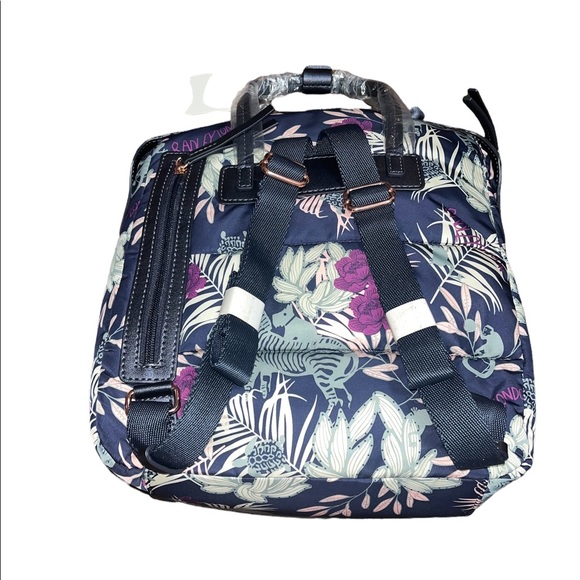 🌟NWT🌟 Radley London Longleat Palms Floral Backpack - Picture 2 of 14